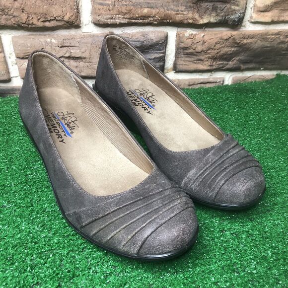 Life Stride Velocity 2.0 Brown Stretch Comfort Women's Shoes 5 M Ballet "Intra" - Picture 2 of 8